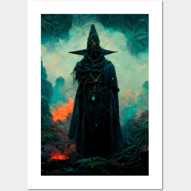 Dark Magician Wall Art by HereticStore